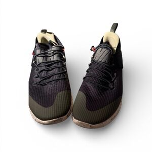 Nike Free Running Shoes Olive and Black Sneakers Size 10